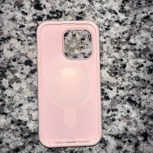 Pink Otterbox iPhone 14 Pro Case